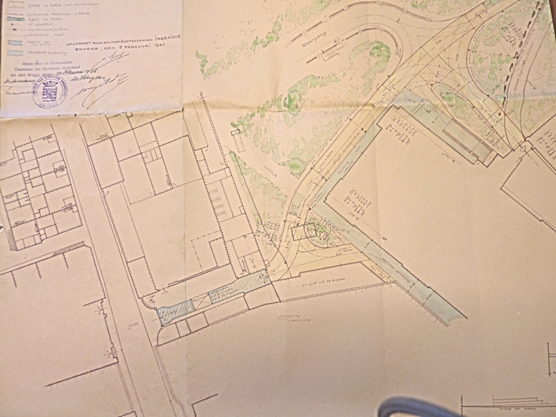 Plan voor het viaduct